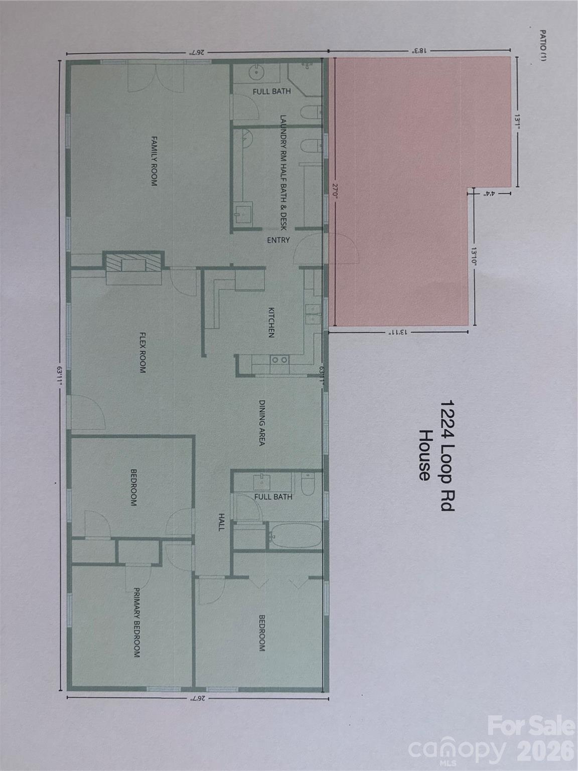 1224 Loop Road — Hookerton