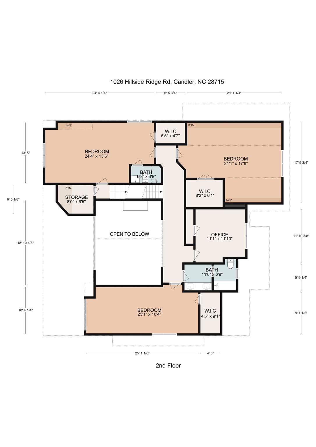 1026 Hillside Ridge Road — Candler