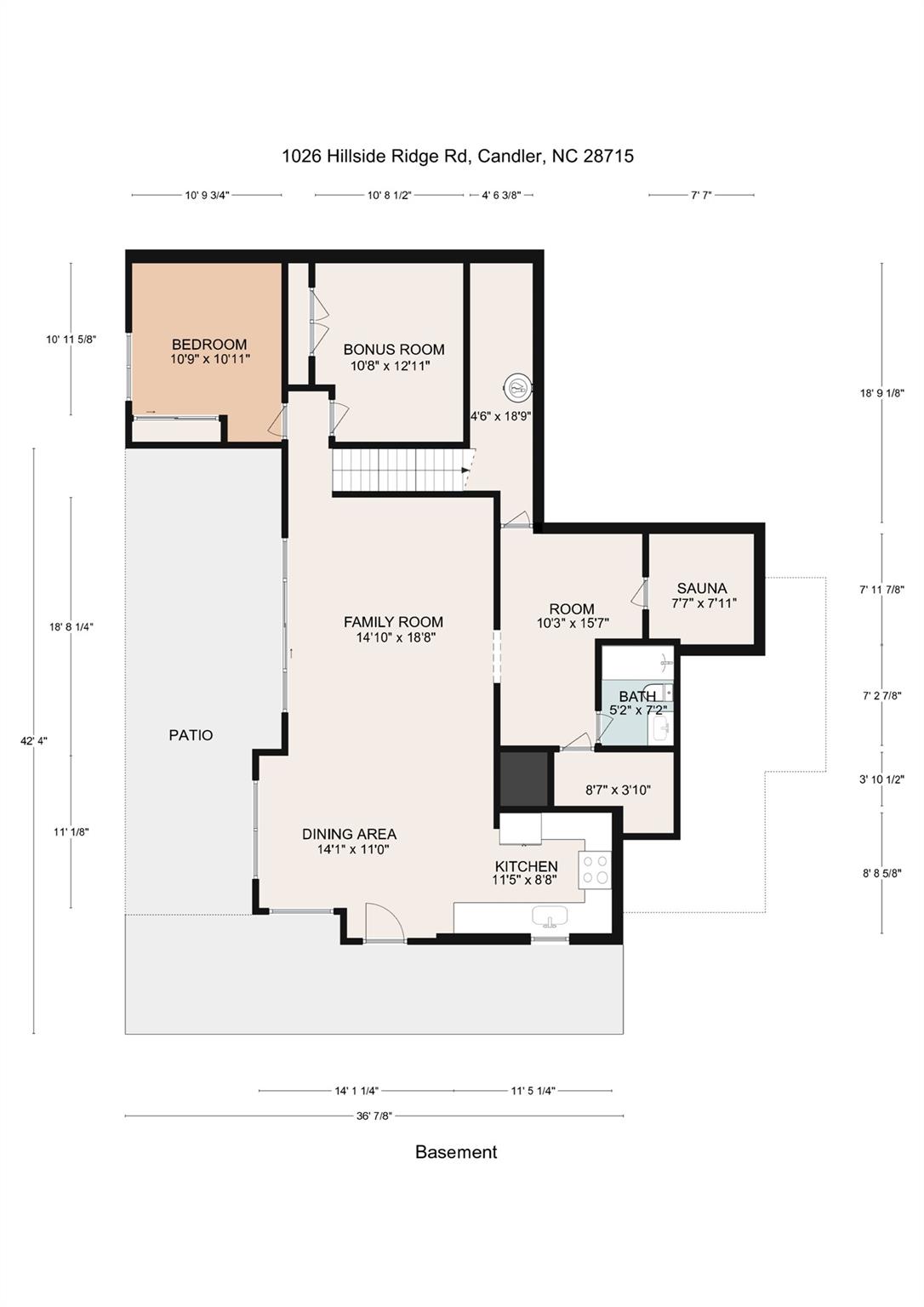 1026 Hillside Ridge Road — Candler