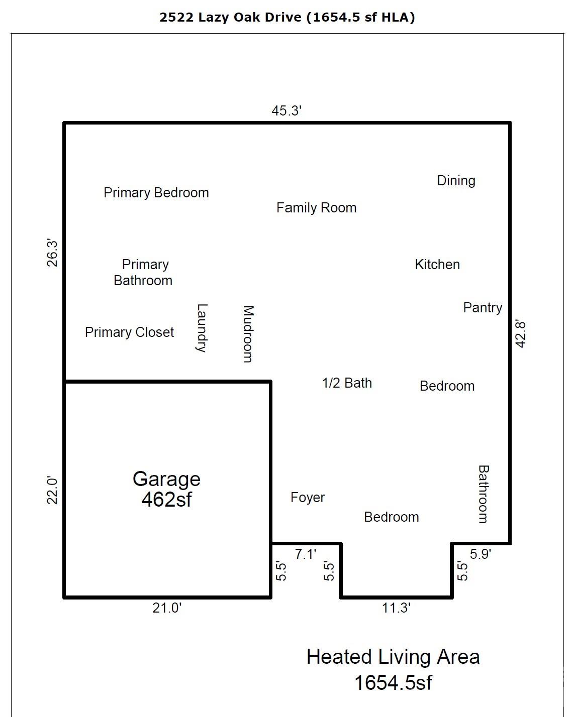 2522 Lazy Oak Drive — Lancaster