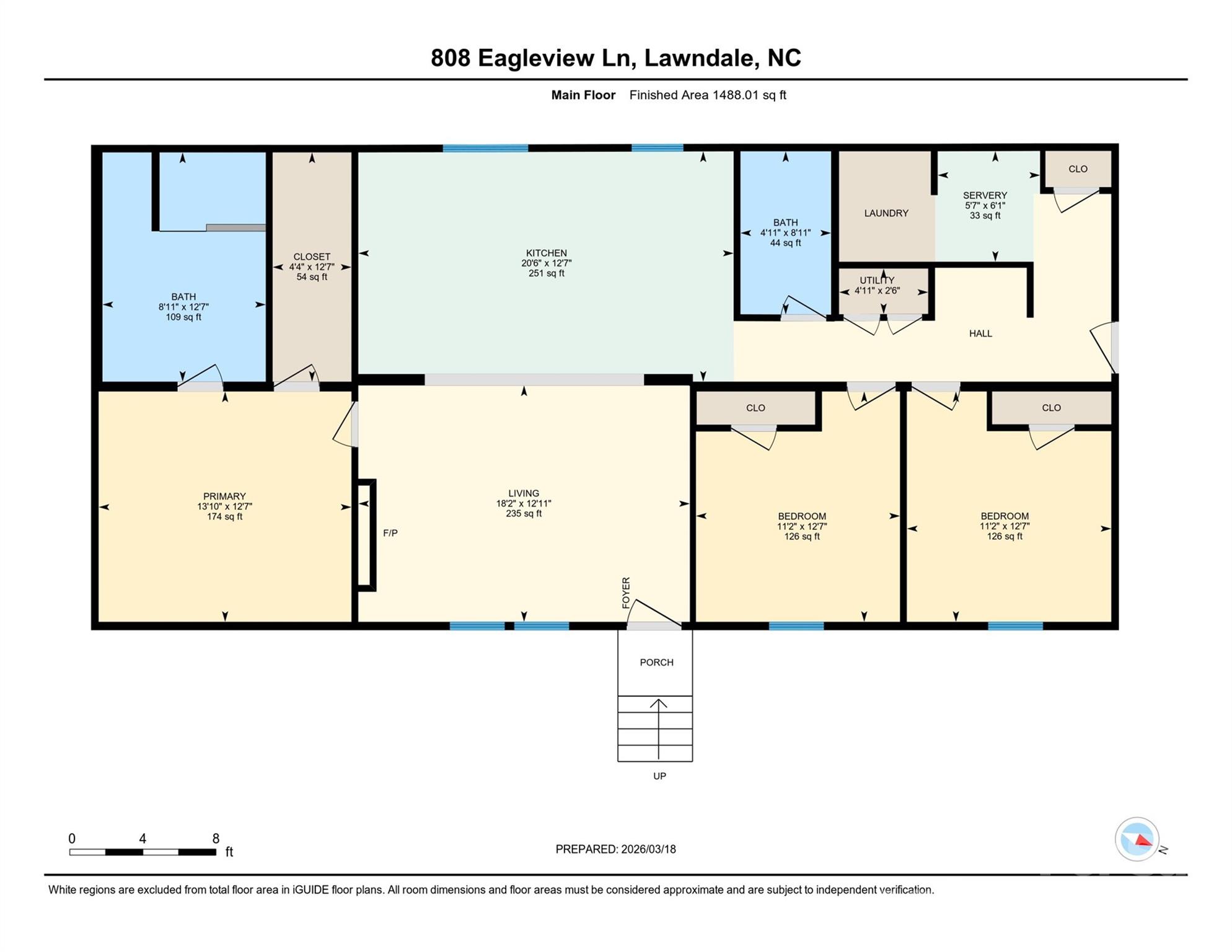 808 W Eagleview Lane — Lawndale