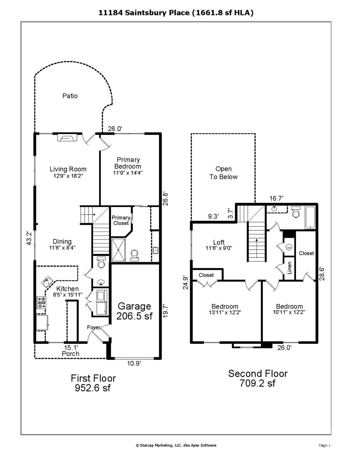 11184 Saintsbury Place — Charlotte