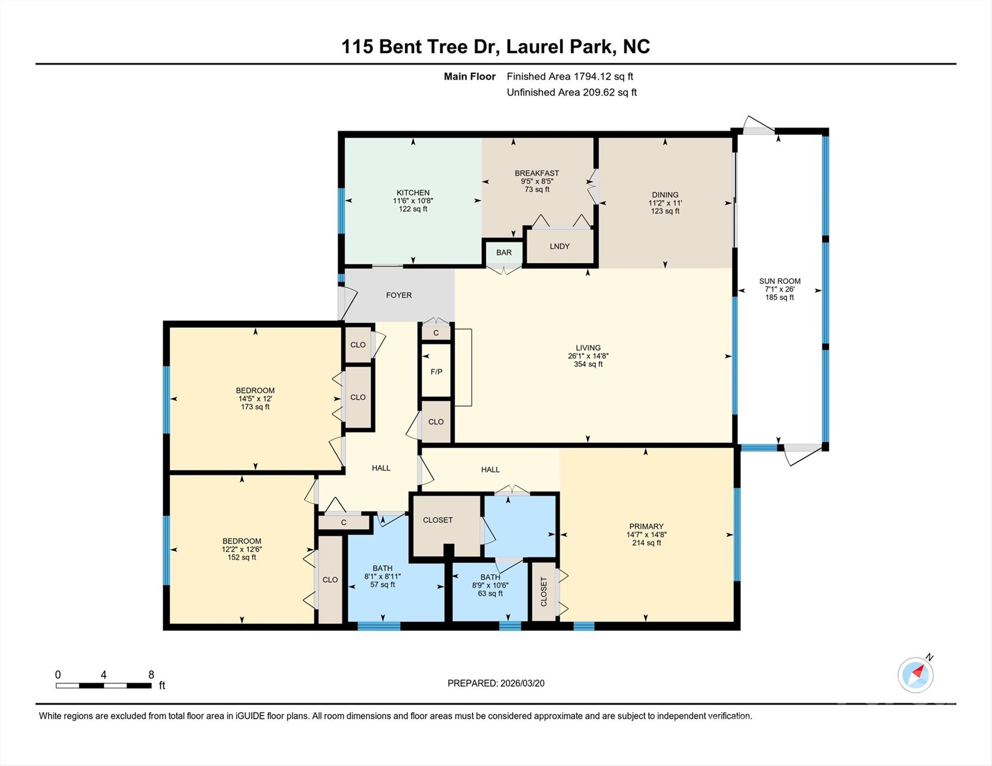 115 Bent Tree Drive #F2 + Garage — Hendersonville