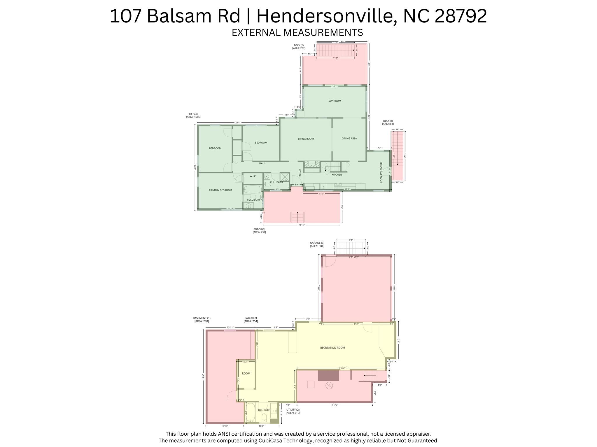 107 Balsam Road — Hendersonville