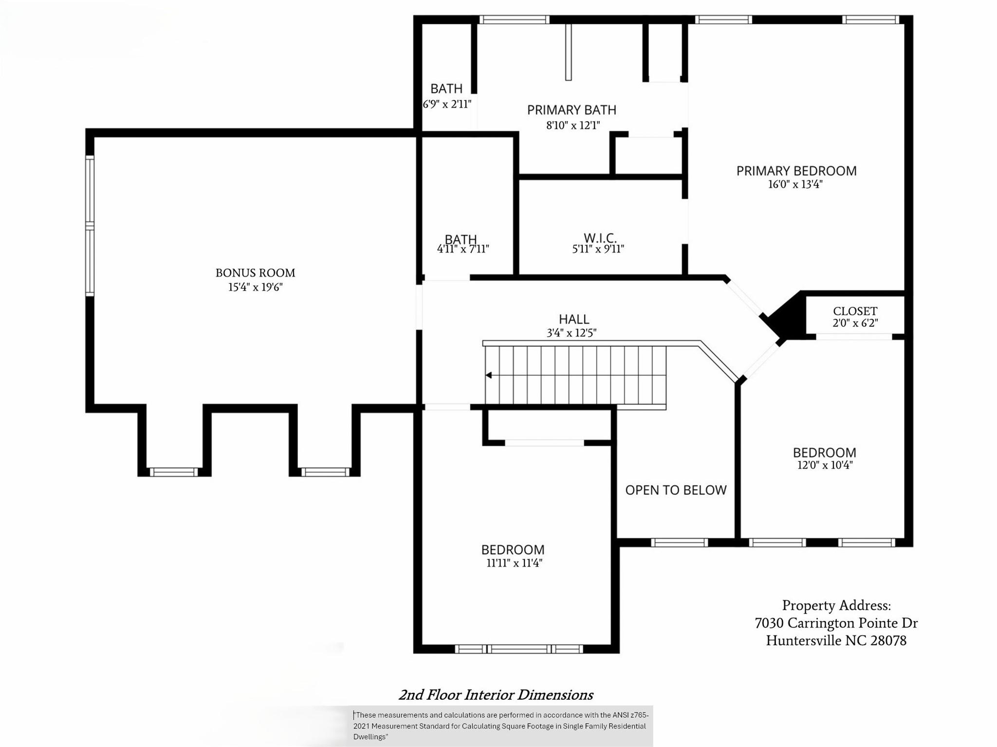 7030 Carrington Pointe Drive — Huntersville
