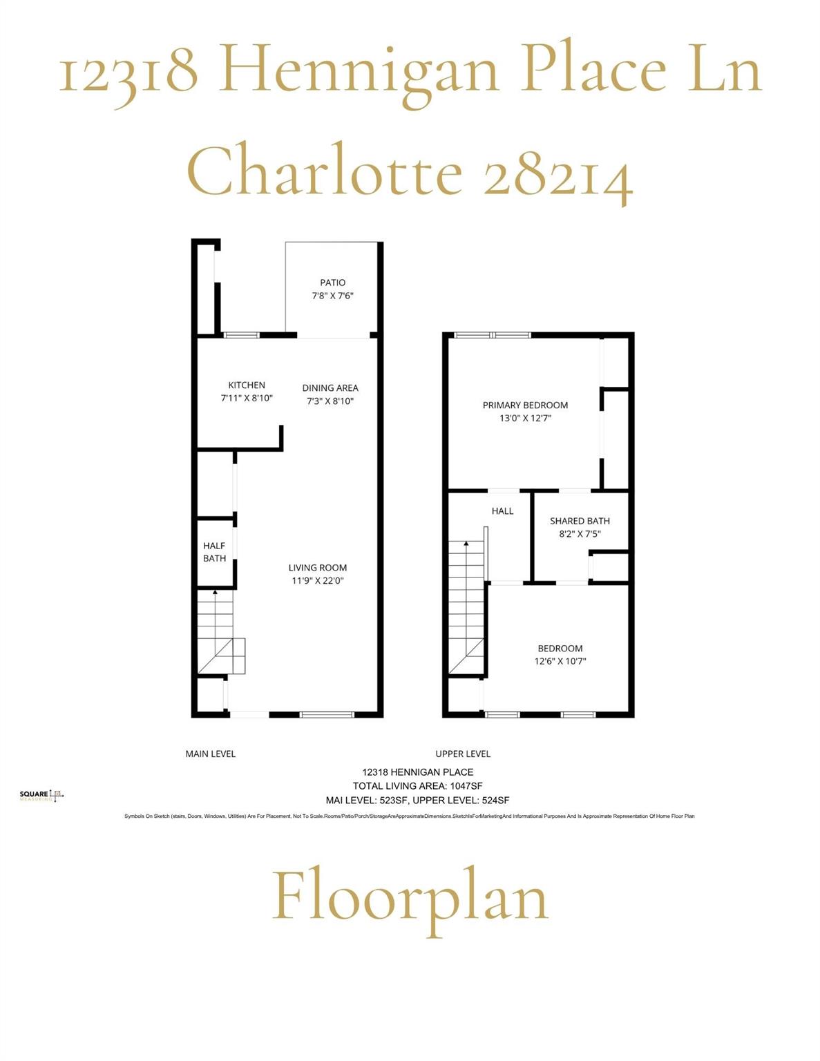 12318 Hennigan Place Lane — Charlotte