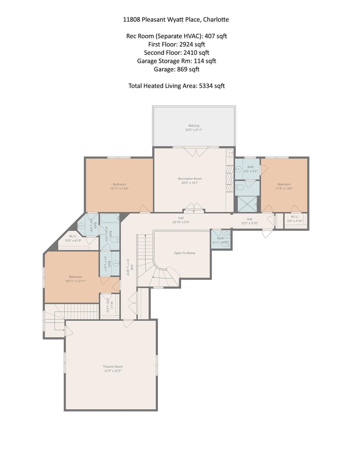11808 Pleasant Wyatt Place — Charlotte