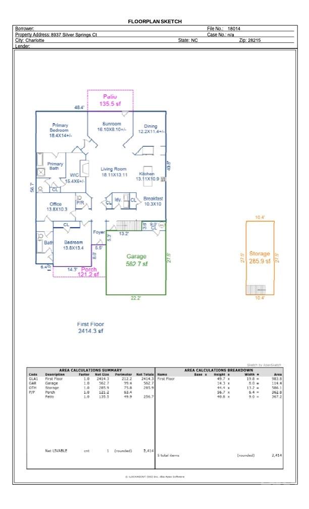 8937 Silver Springs Court — Charlotte