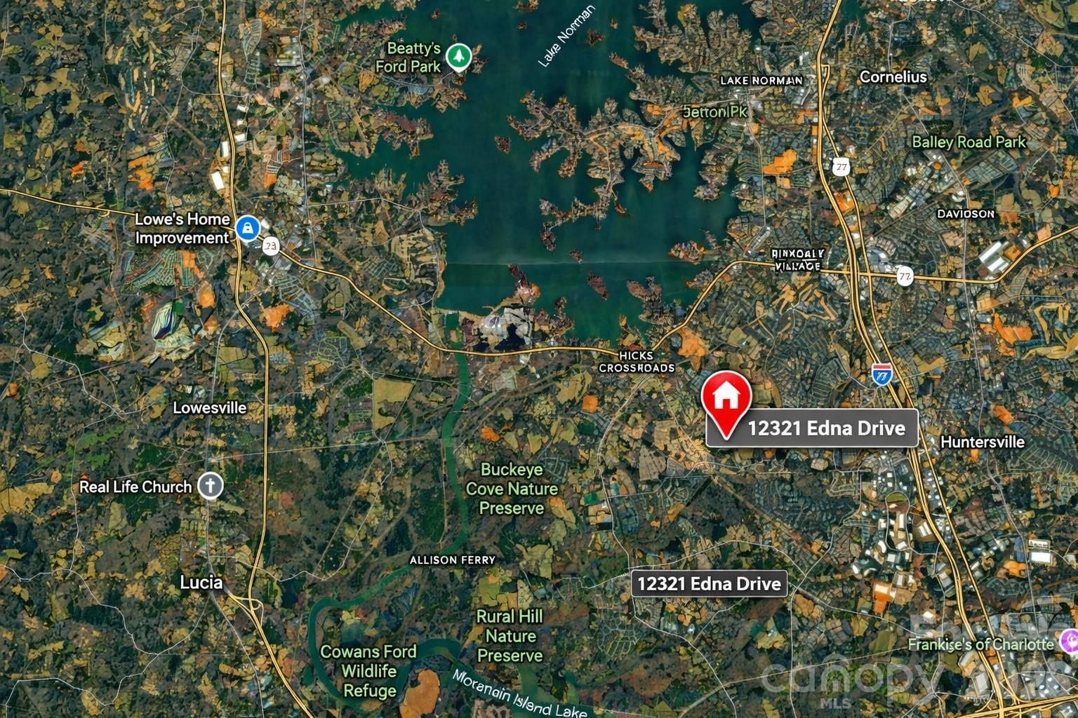 12321 Edna Drive — Huntersville