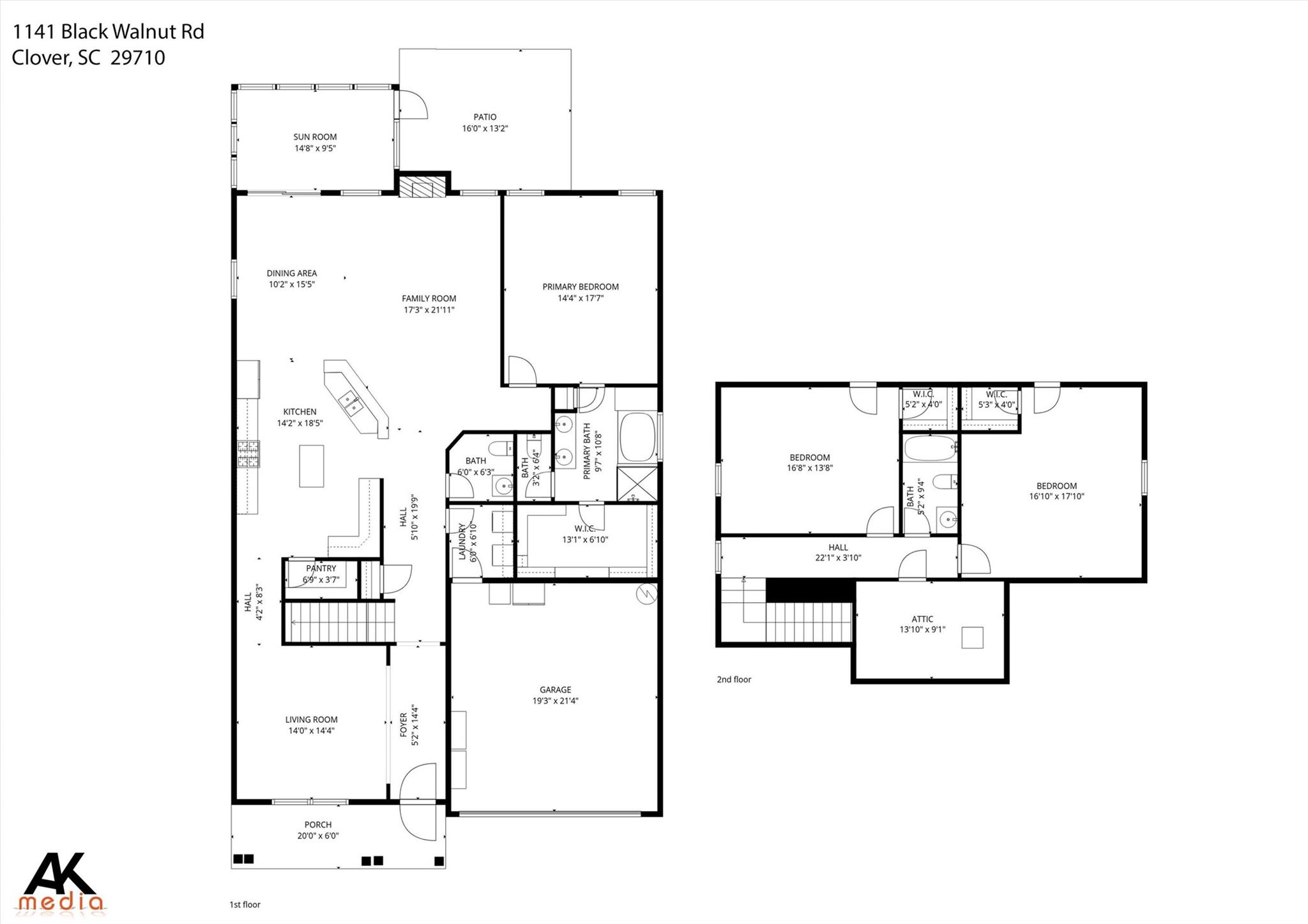 1141 Black Walnut Road — Clover