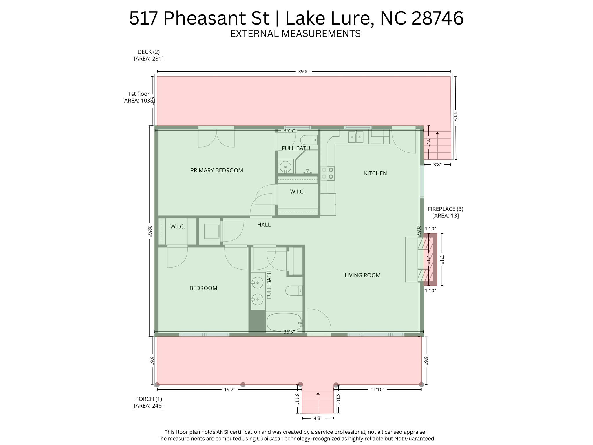 517 Pheasant Street — Lake Lure