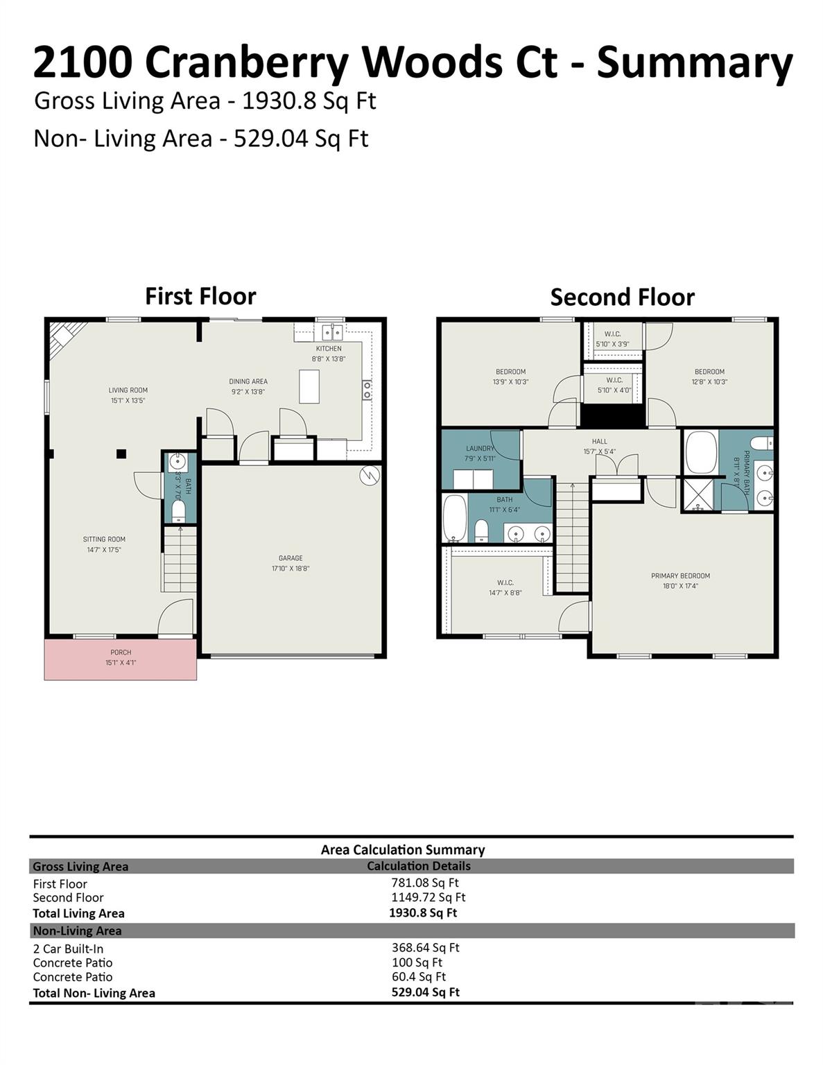 2100 Cranberry Woods Court — Charlotte