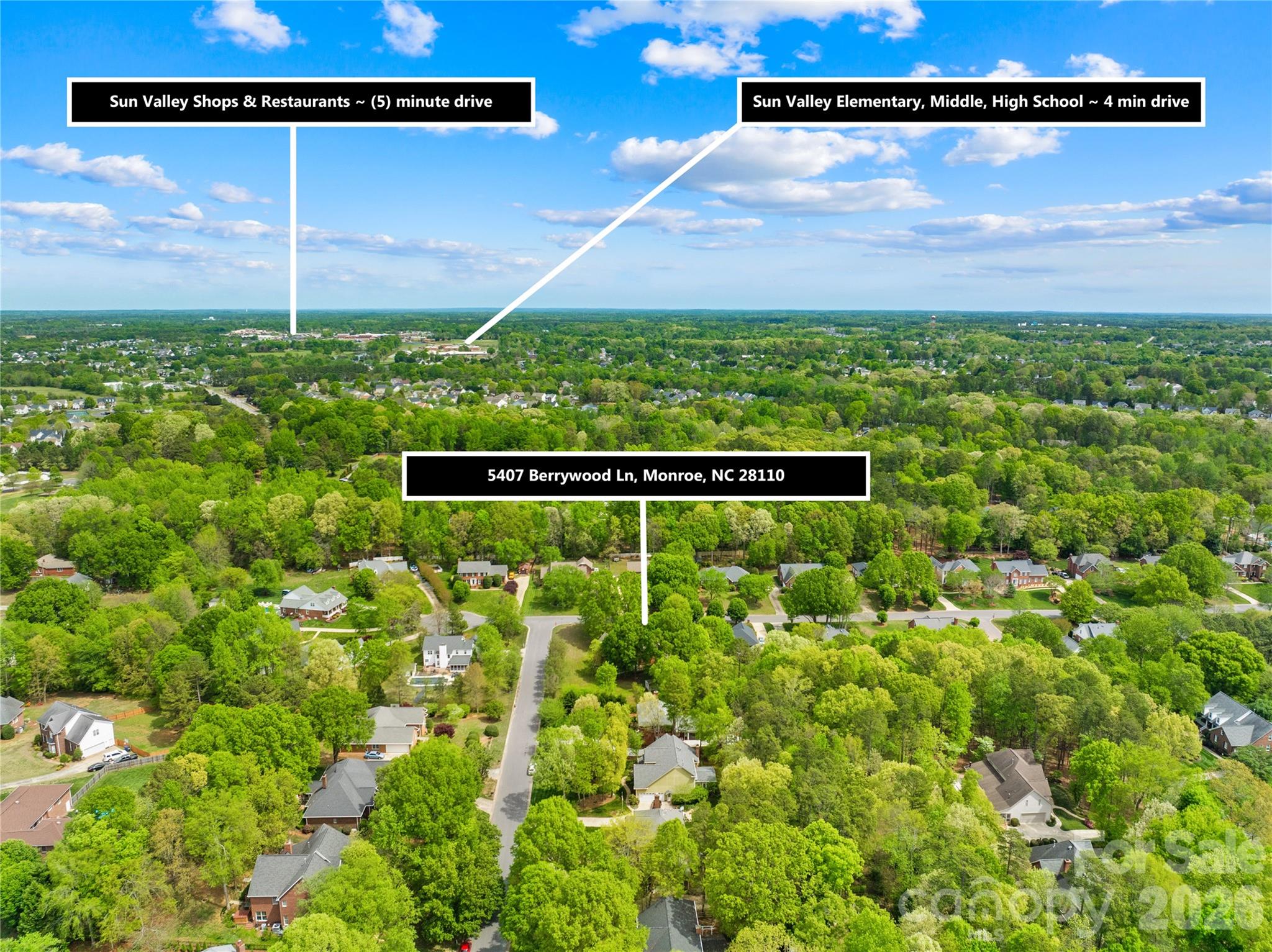 5407 Berrywood Lane — Monroe