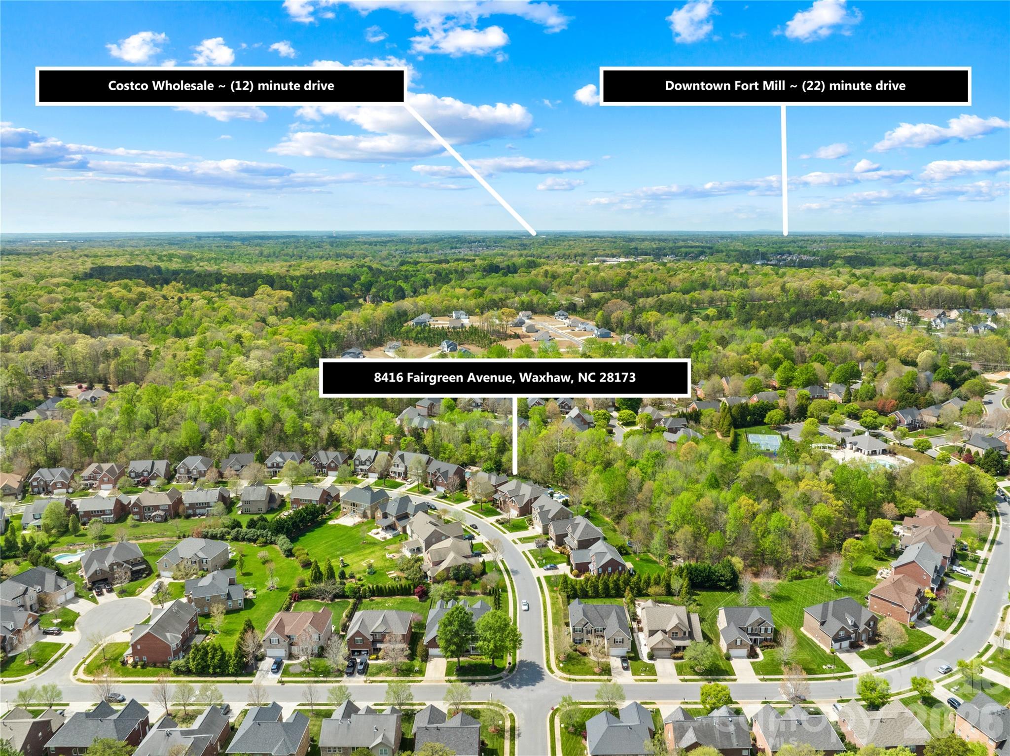 8416 Fairgreen Avenue — Waxhaw