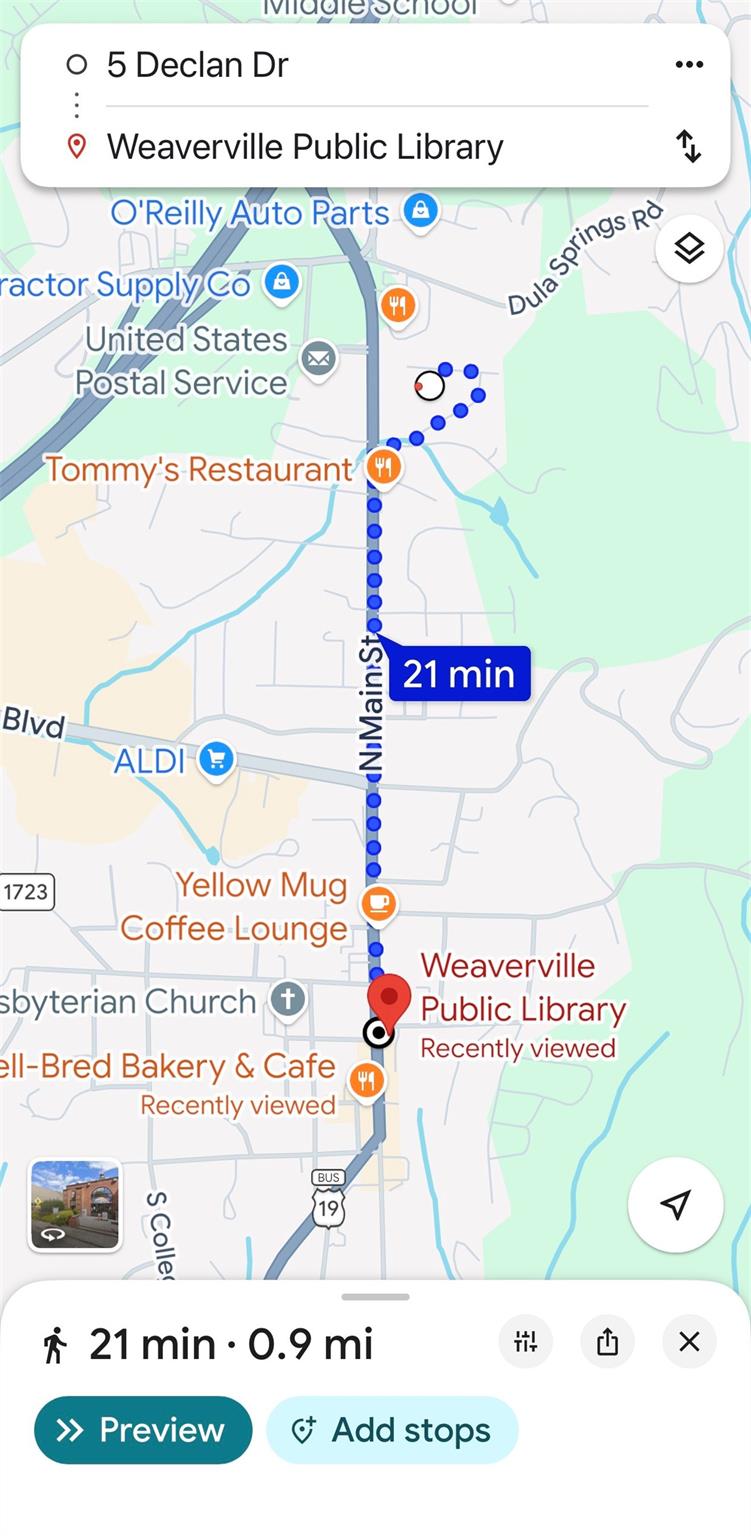 5 Declan Drive — Weaverville