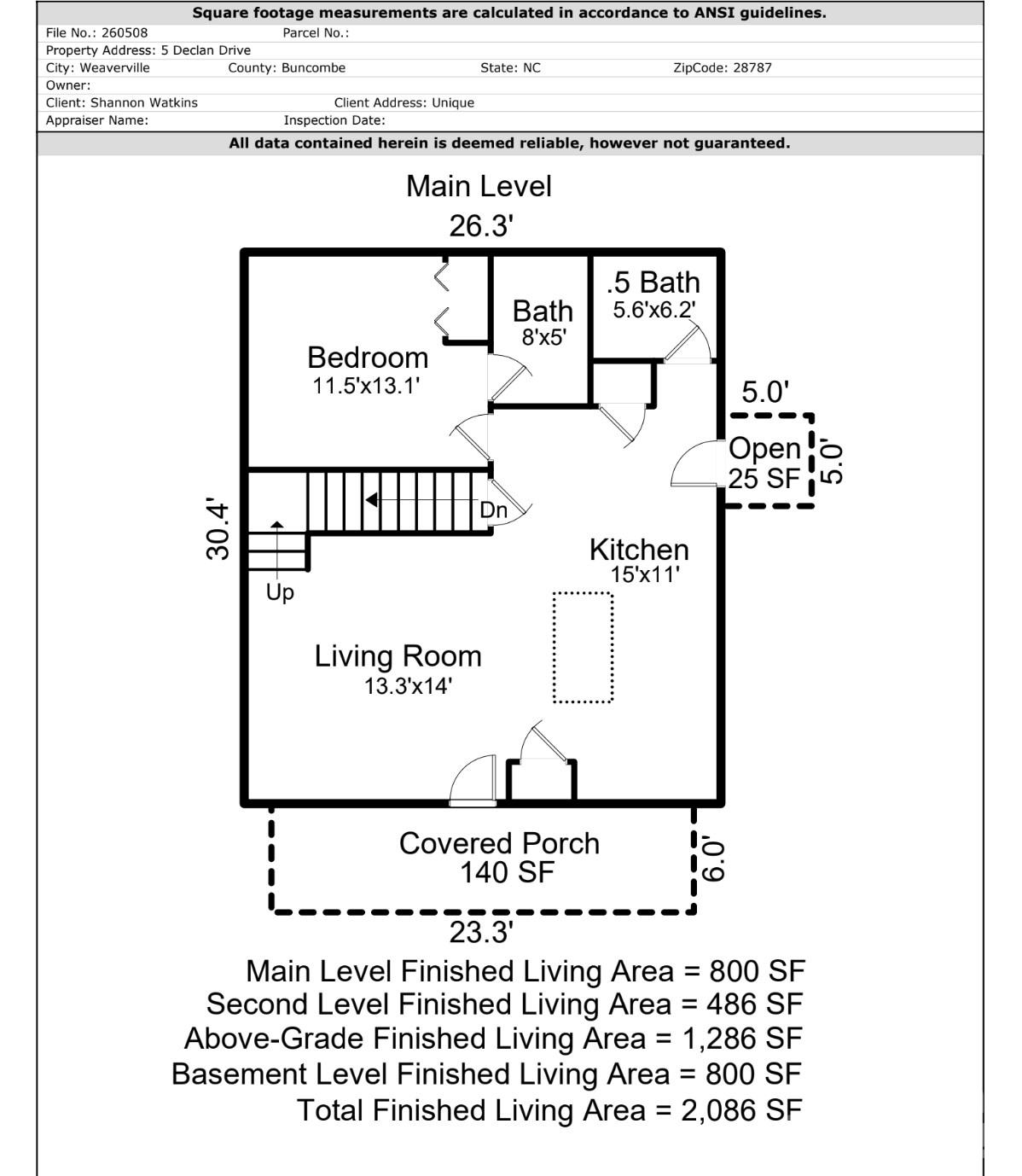 5 Declan Drive — Weaverville