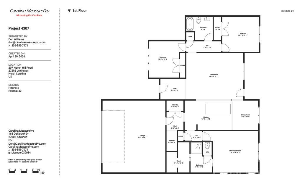 207 Haven Hill Road — Lexington