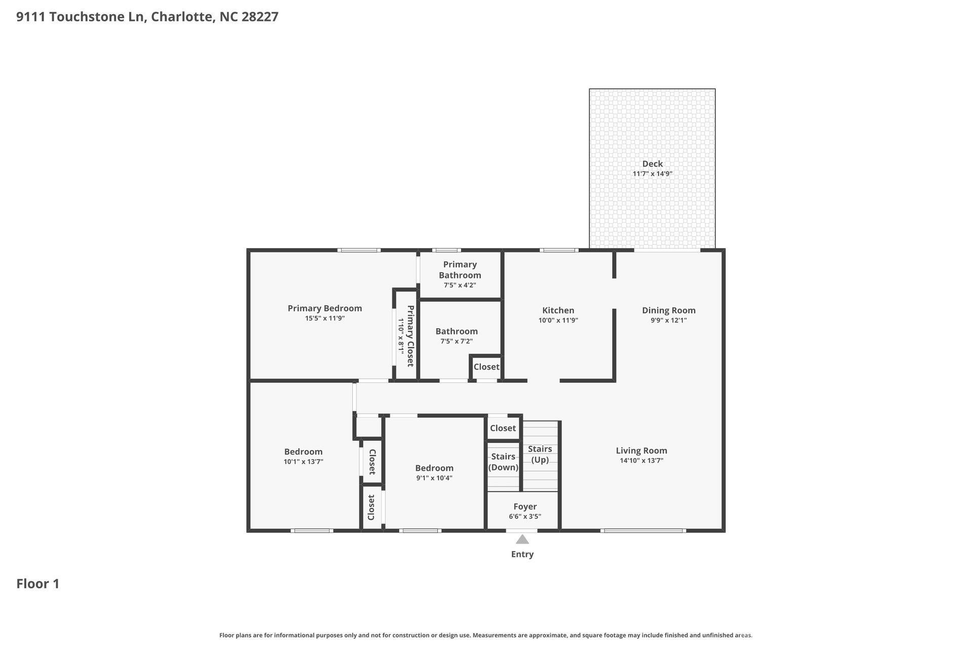 9111 Touchstone Lane — Charlotte