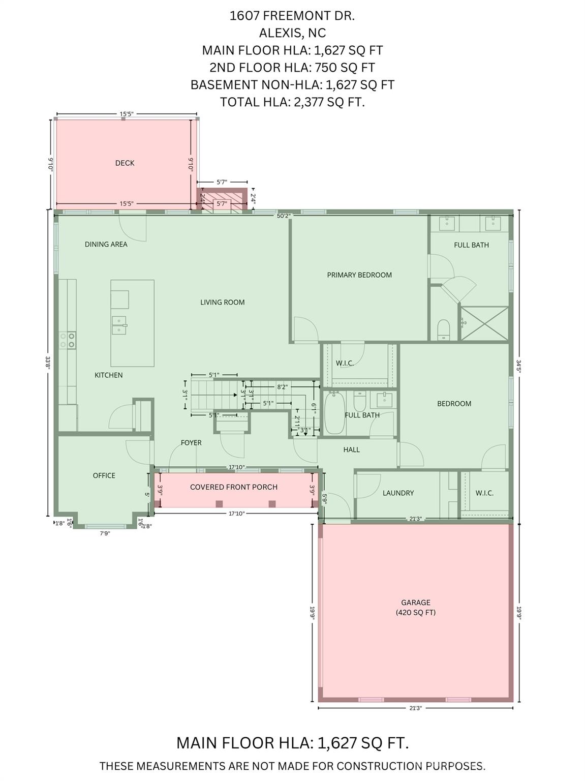 1607 Freemont Drive — Alexis