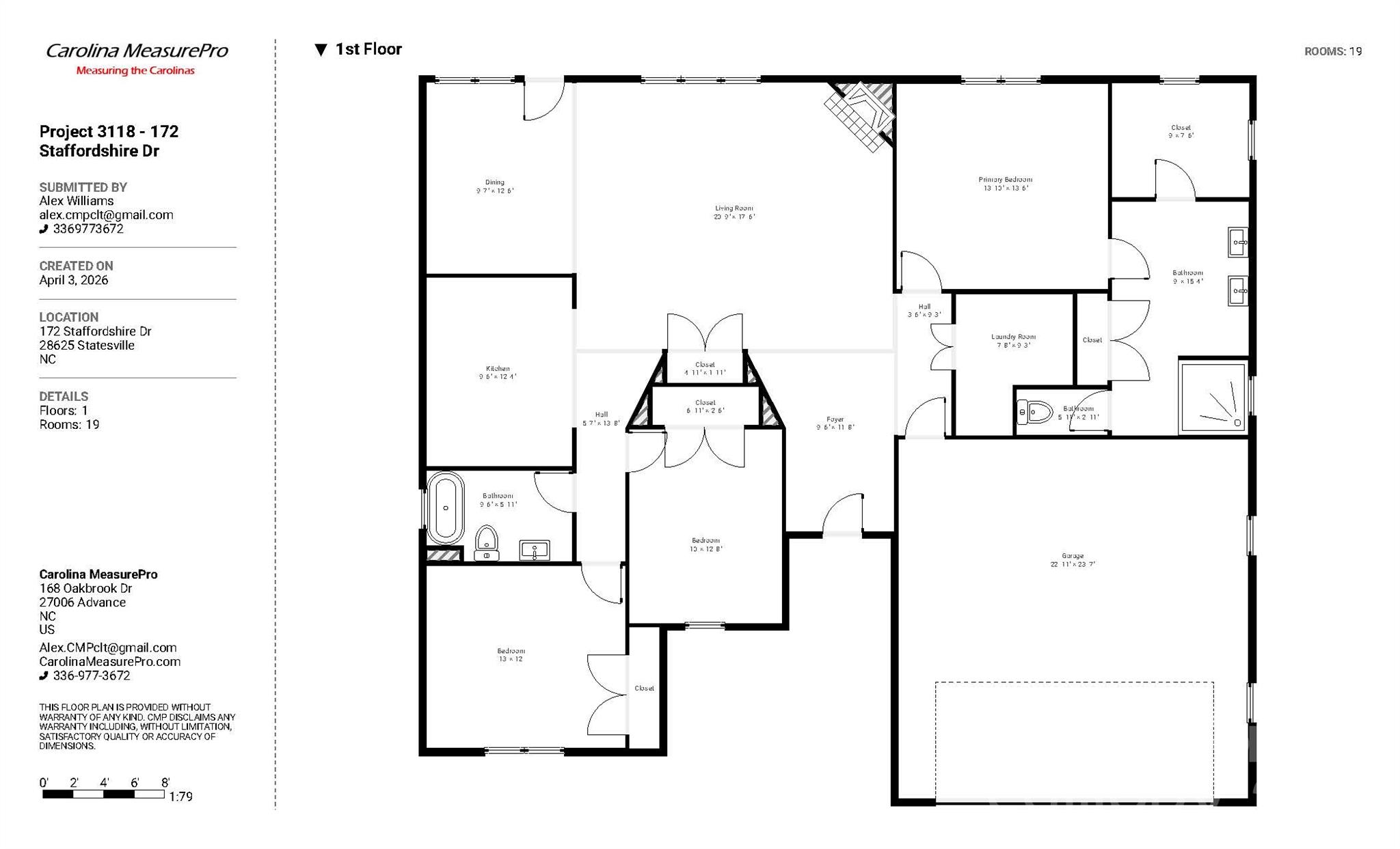 172 Staffordshire Drive — Statesville