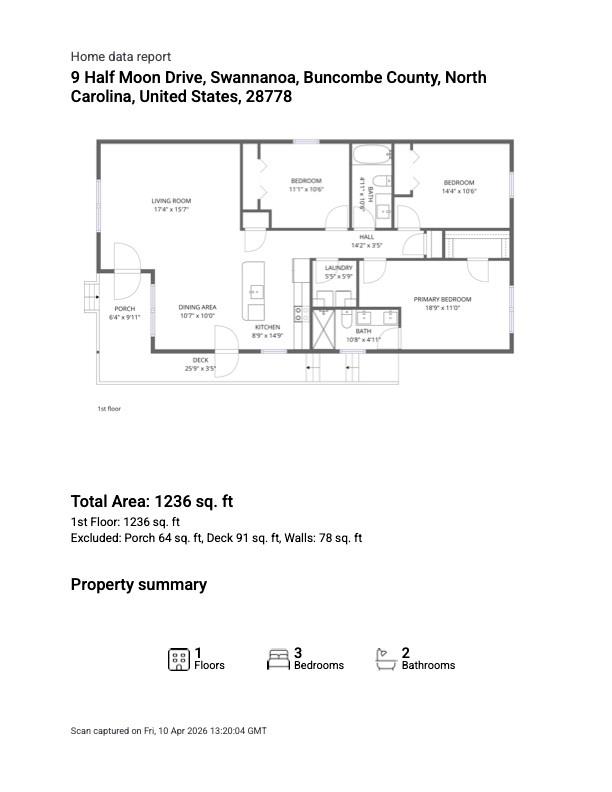 9 Half Moon Drive — Swannanoa
