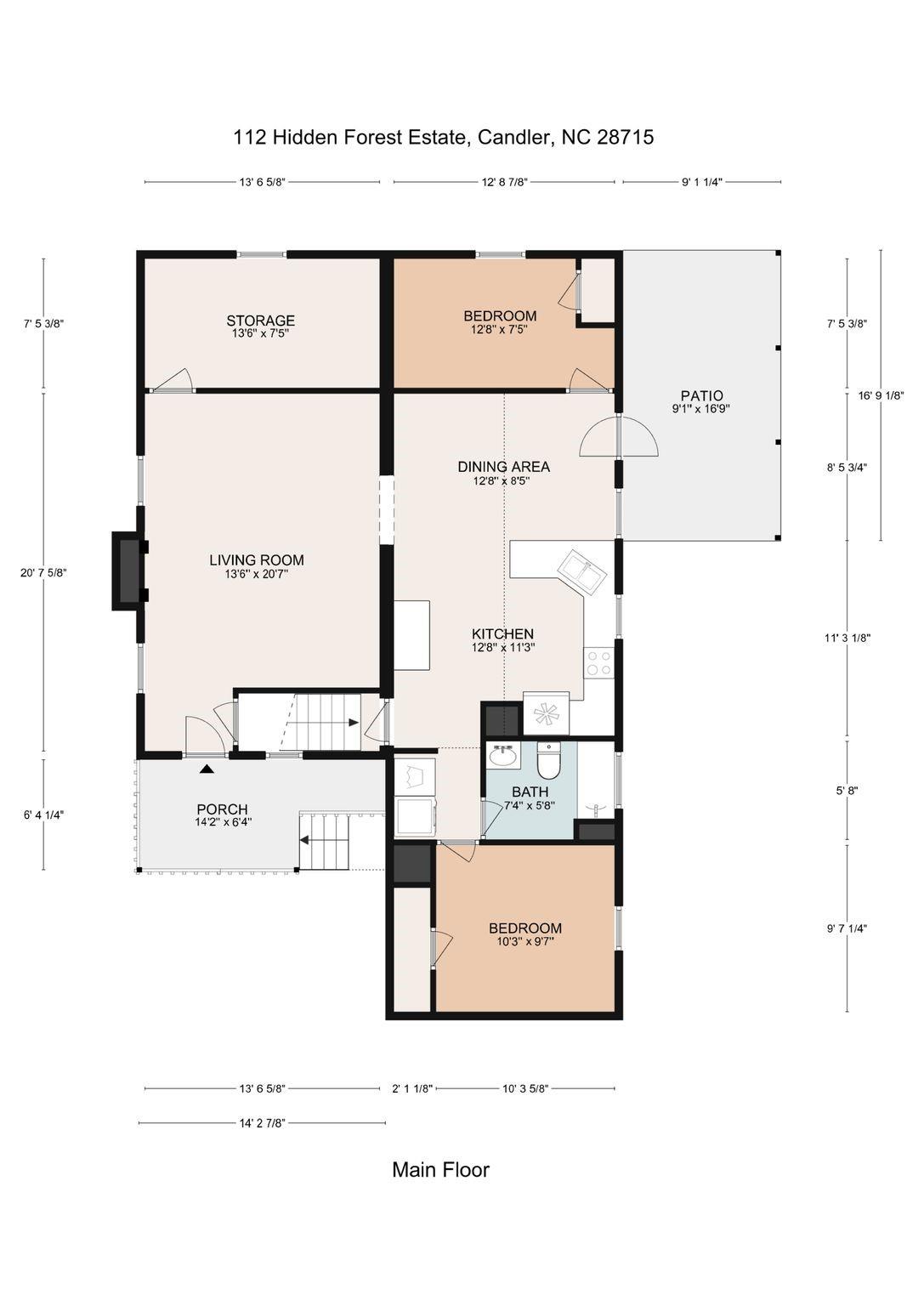 112 Hidden Forest Estate — Candler