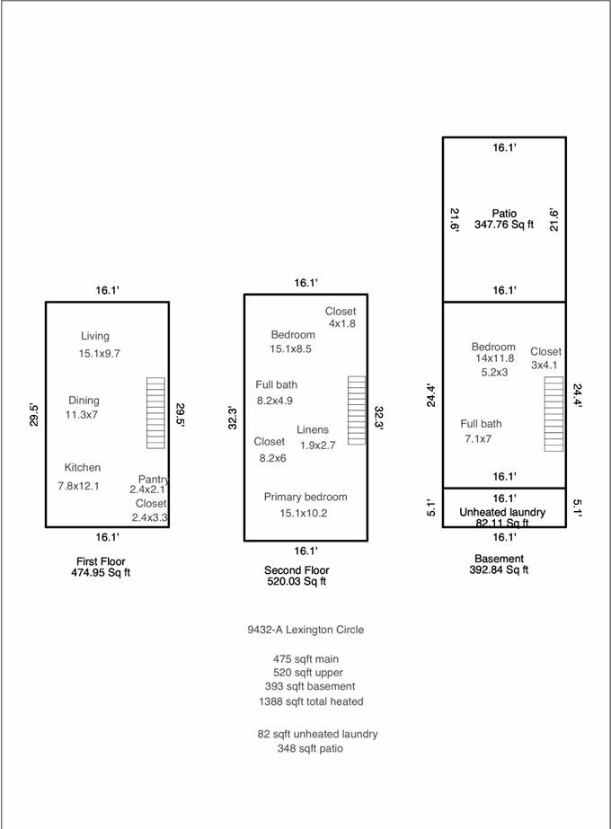 9432 Lexington Circle #A — Charlotte