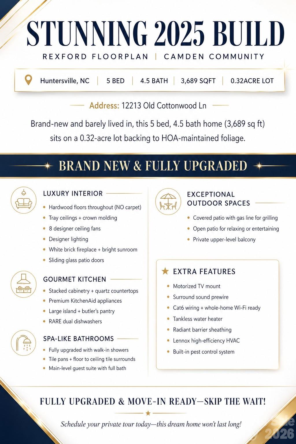 12213 Old Cottonwood Lane — Huntersville