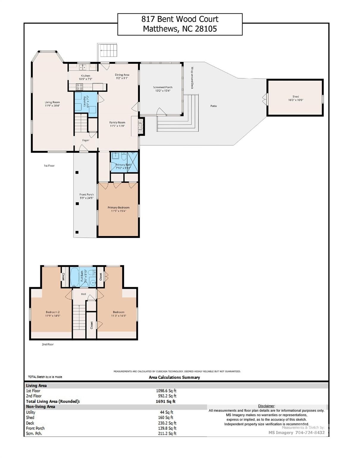 817 Bent Wood Court — Matthews