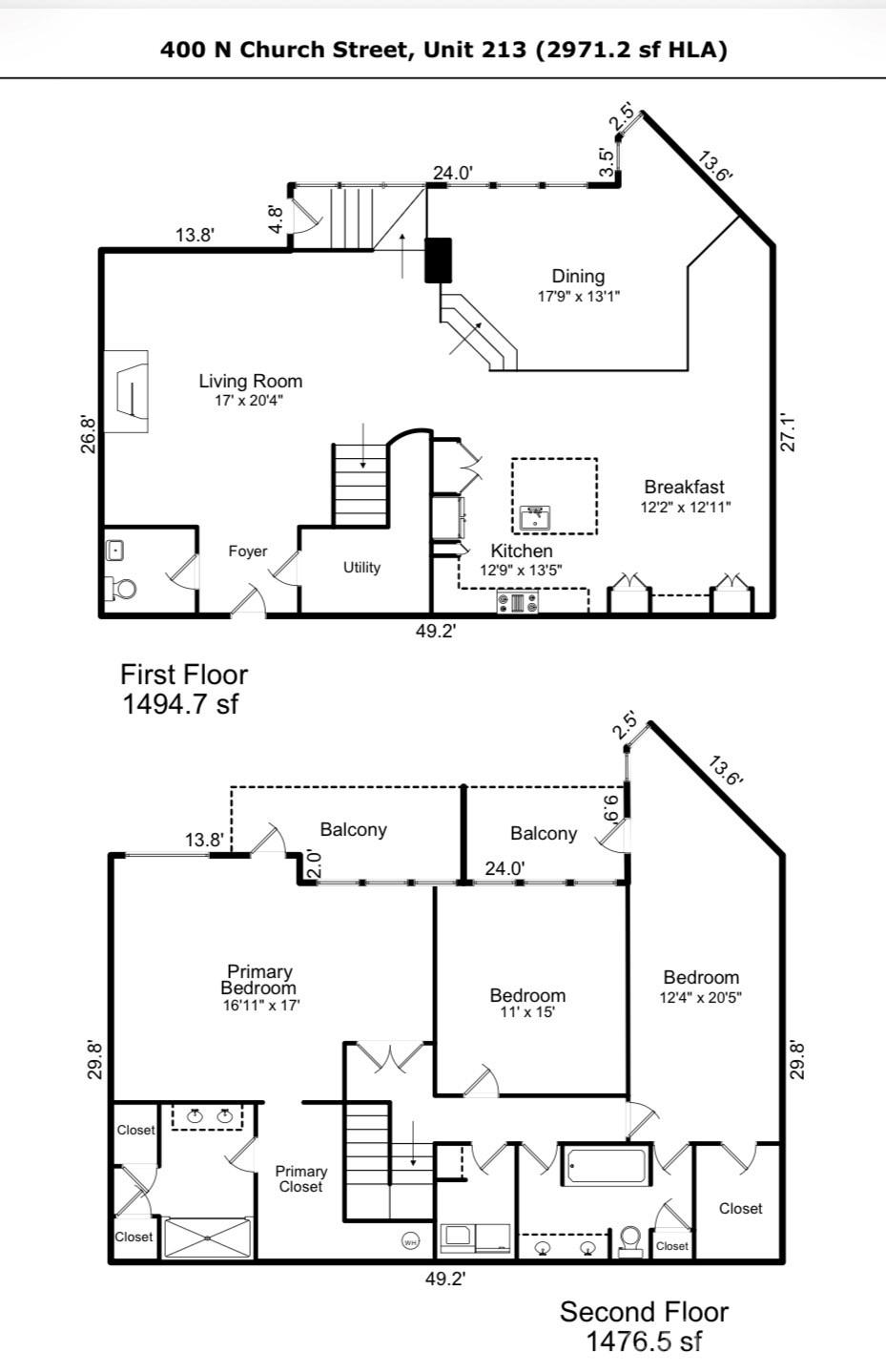 400 N Church Street #213 — Charlotte