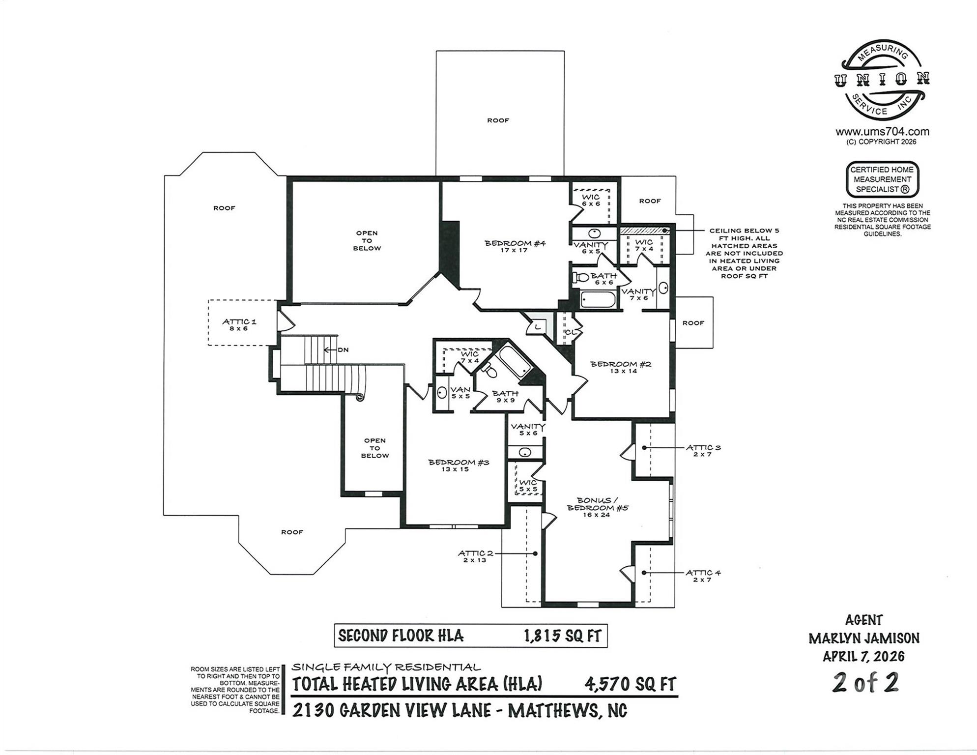 2130 Garden View Lane — Matthews