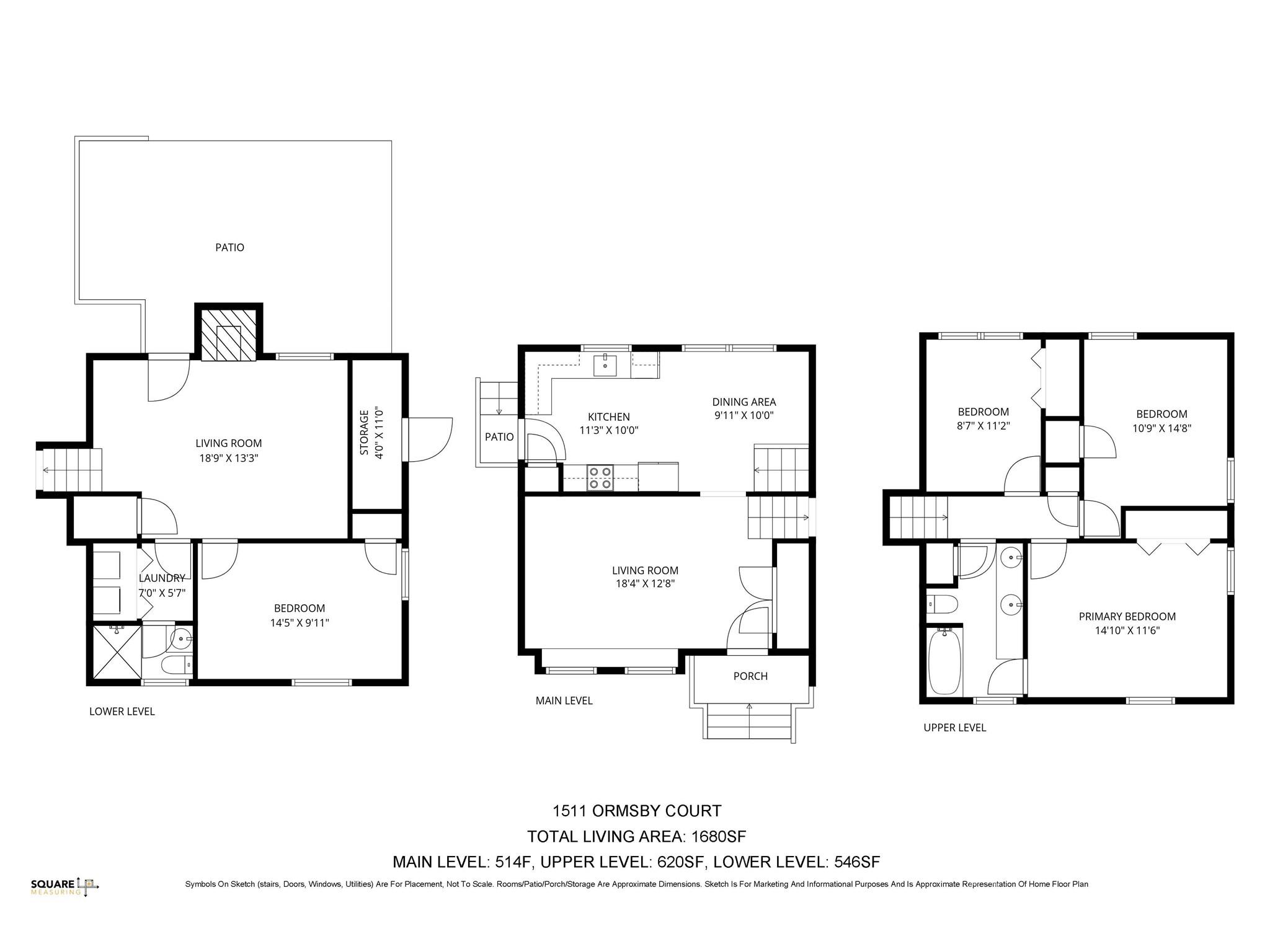 1511 Ormsby Court — Charlotte