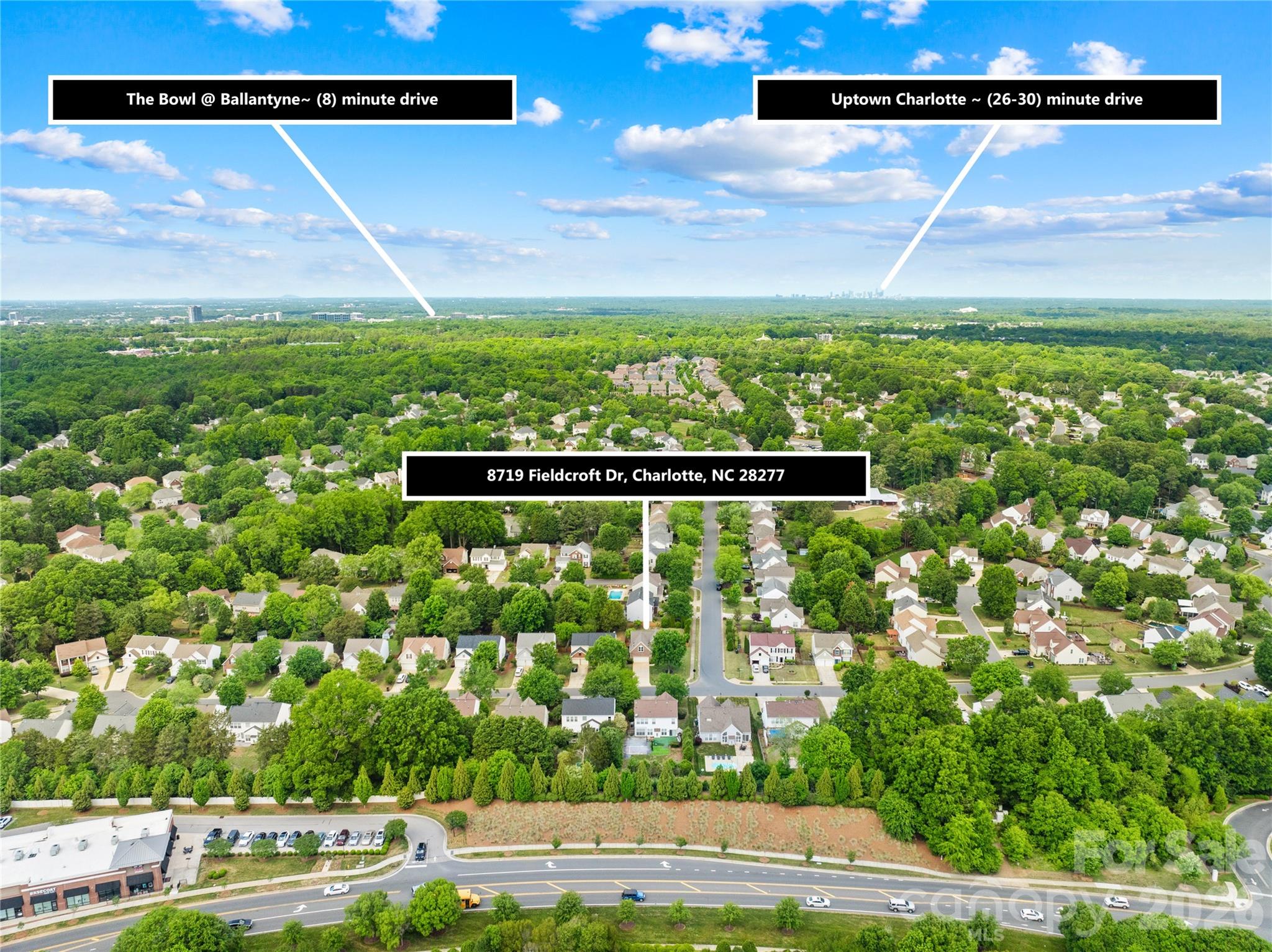 8719 Fieldcroft Drive — Charlotte