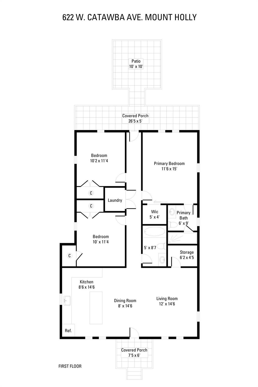 622 W Catawba Avenue — Mount Holly