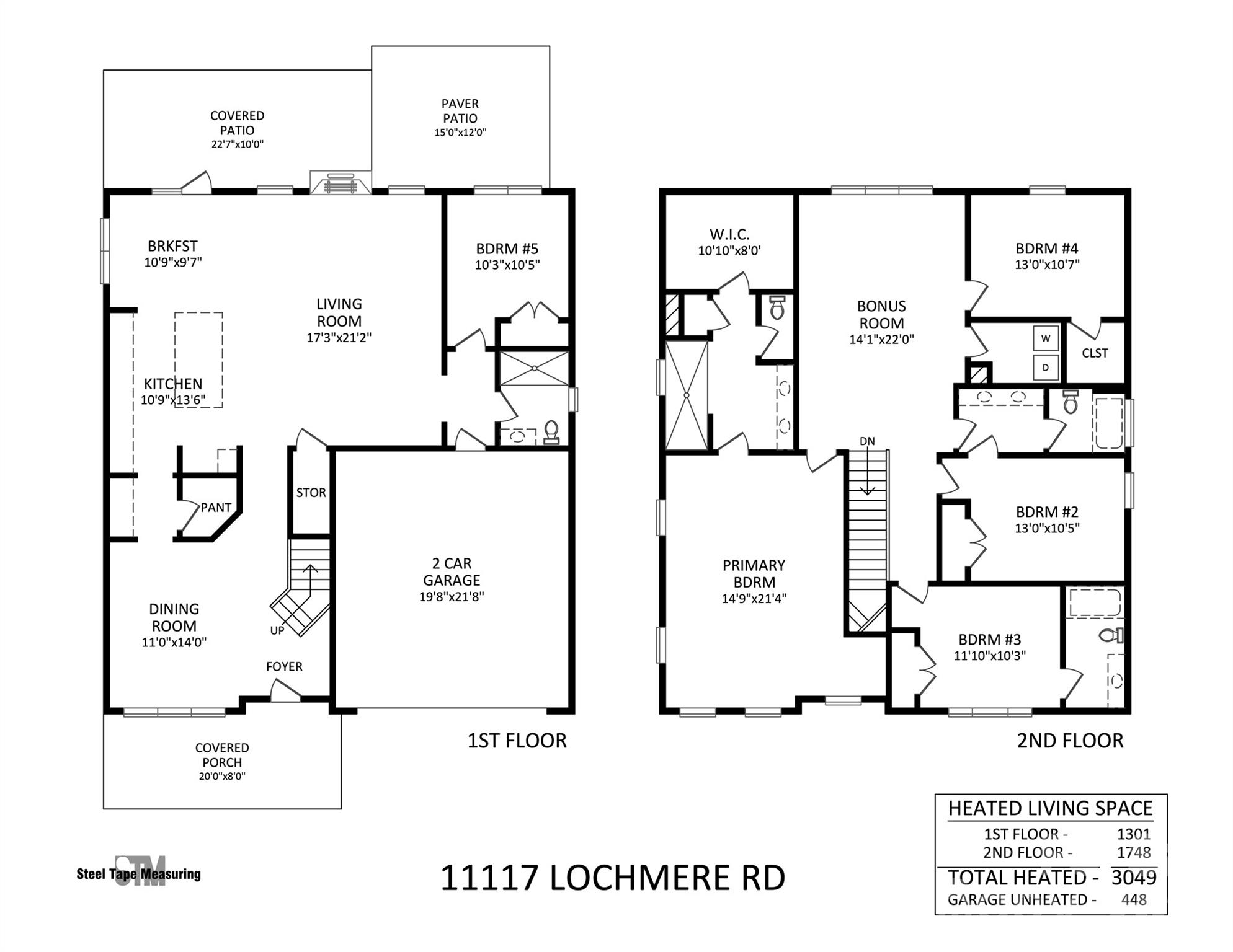 11117 Lochmere Road — Charlotte