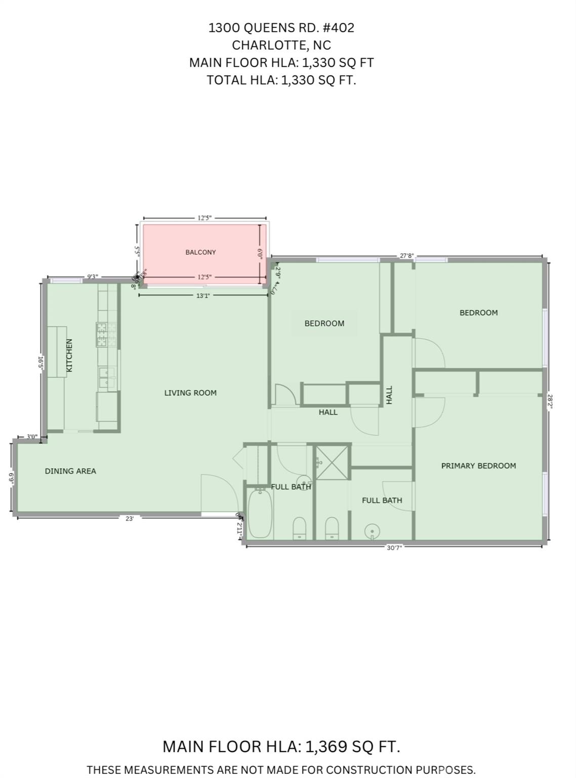 1300 Queens Road #402 — Charlotte