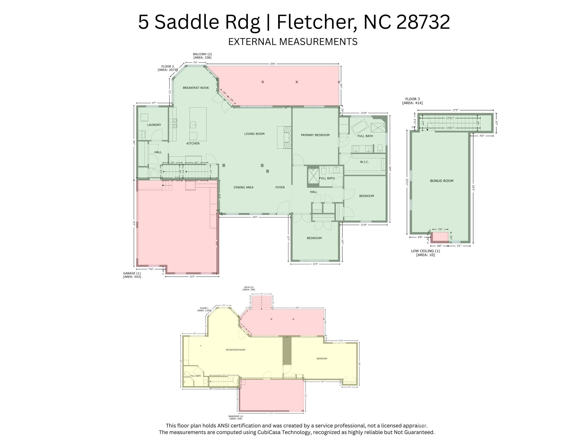 5 Saddle Ridge — Fletcher