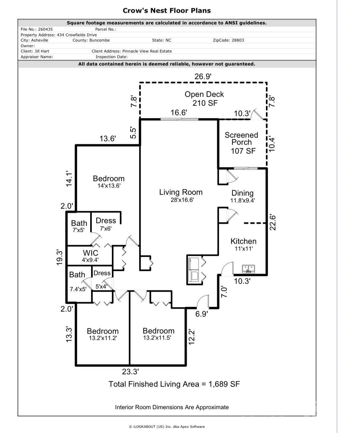434 Crowfields Drive — Asheville