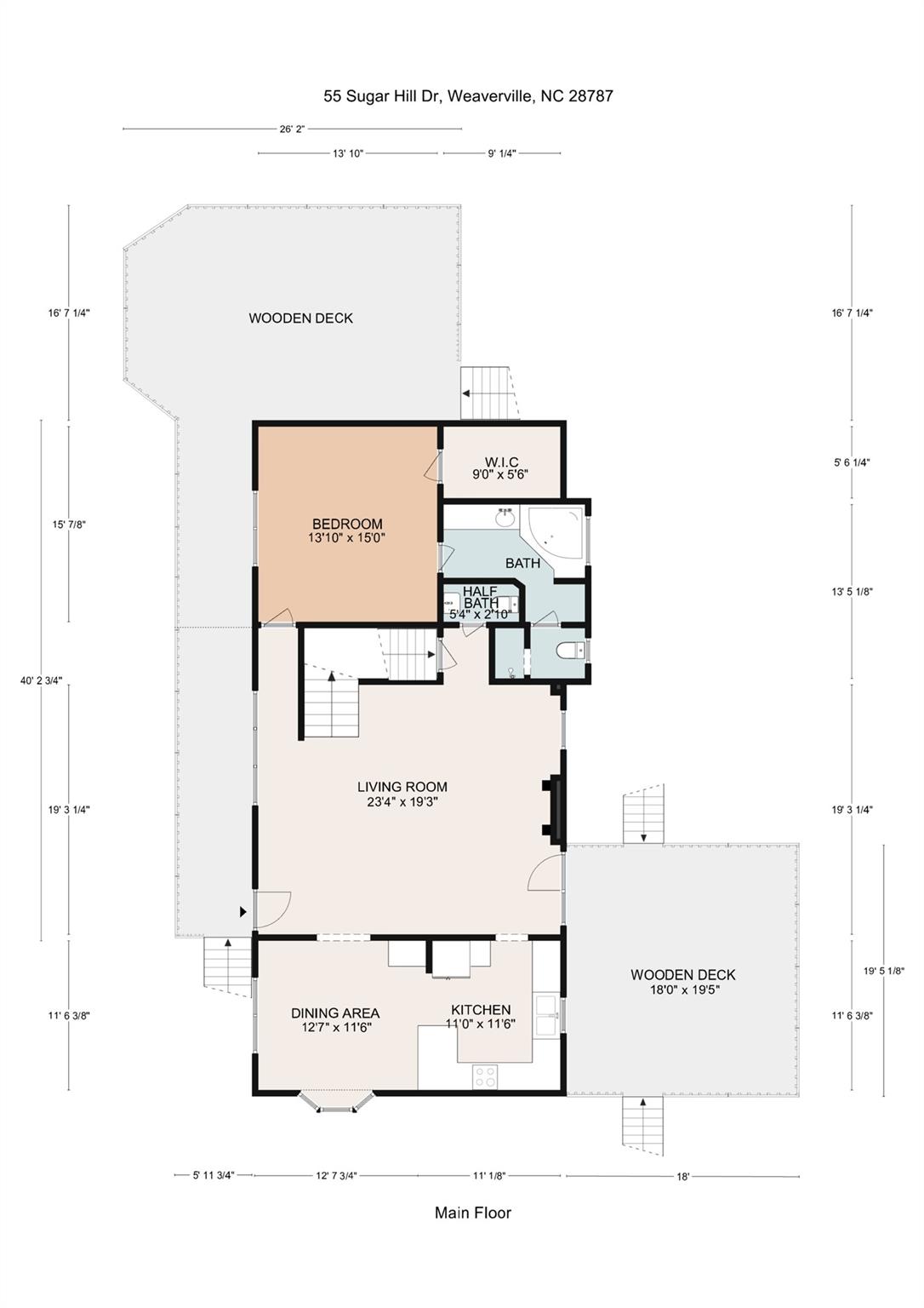 55 Sugar Hill Drive — Weaverville