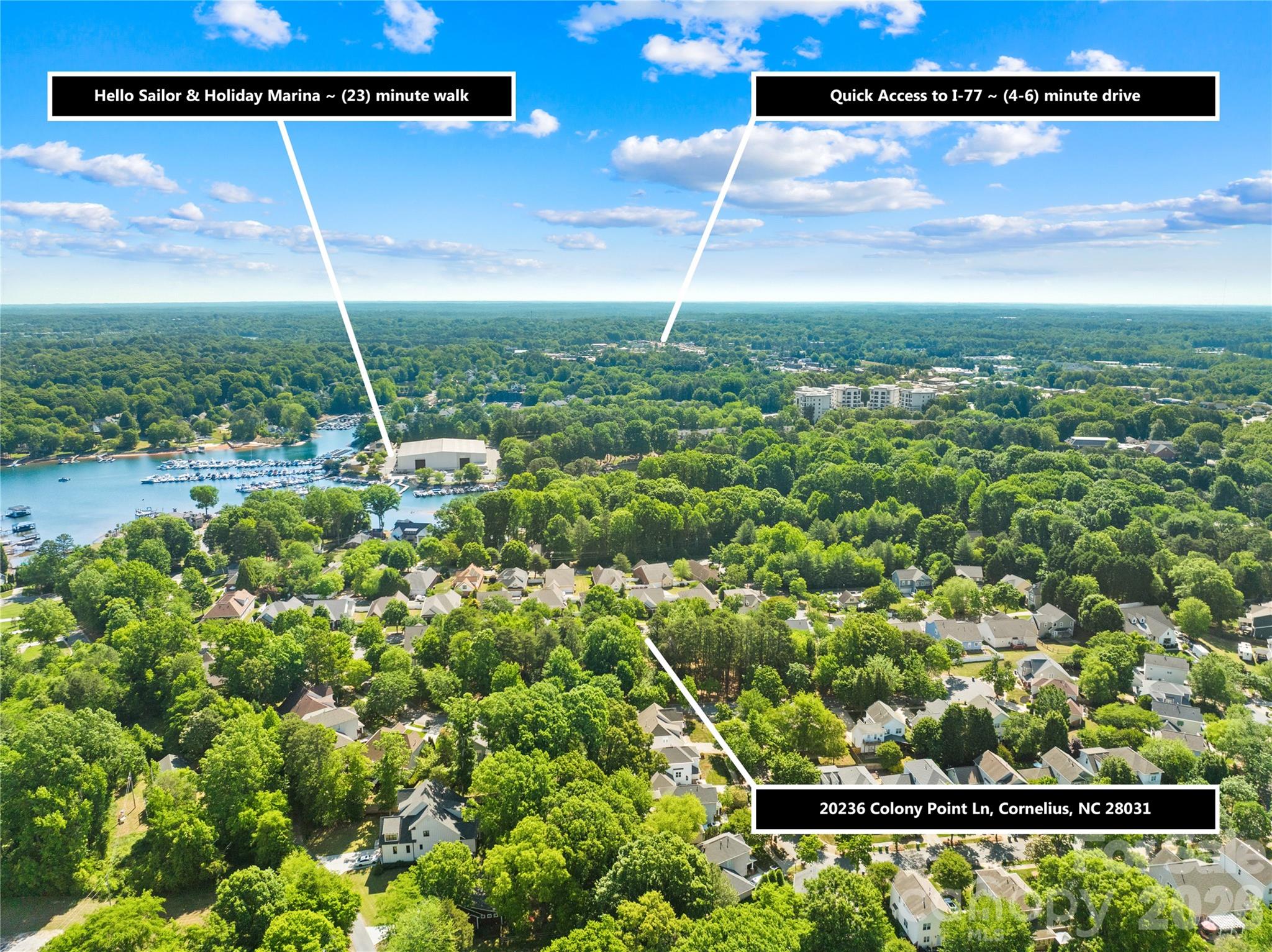 20236 Colony Point Lane — Cornelius