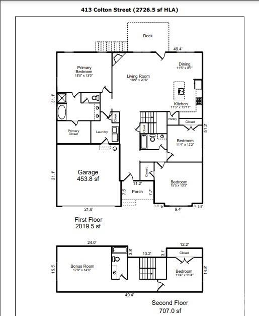 413 Colton Street — Oakboro