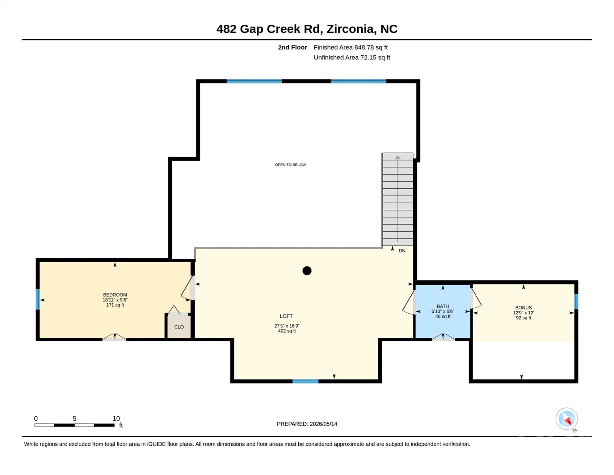 482 Gap Creek Road — Zirconia
