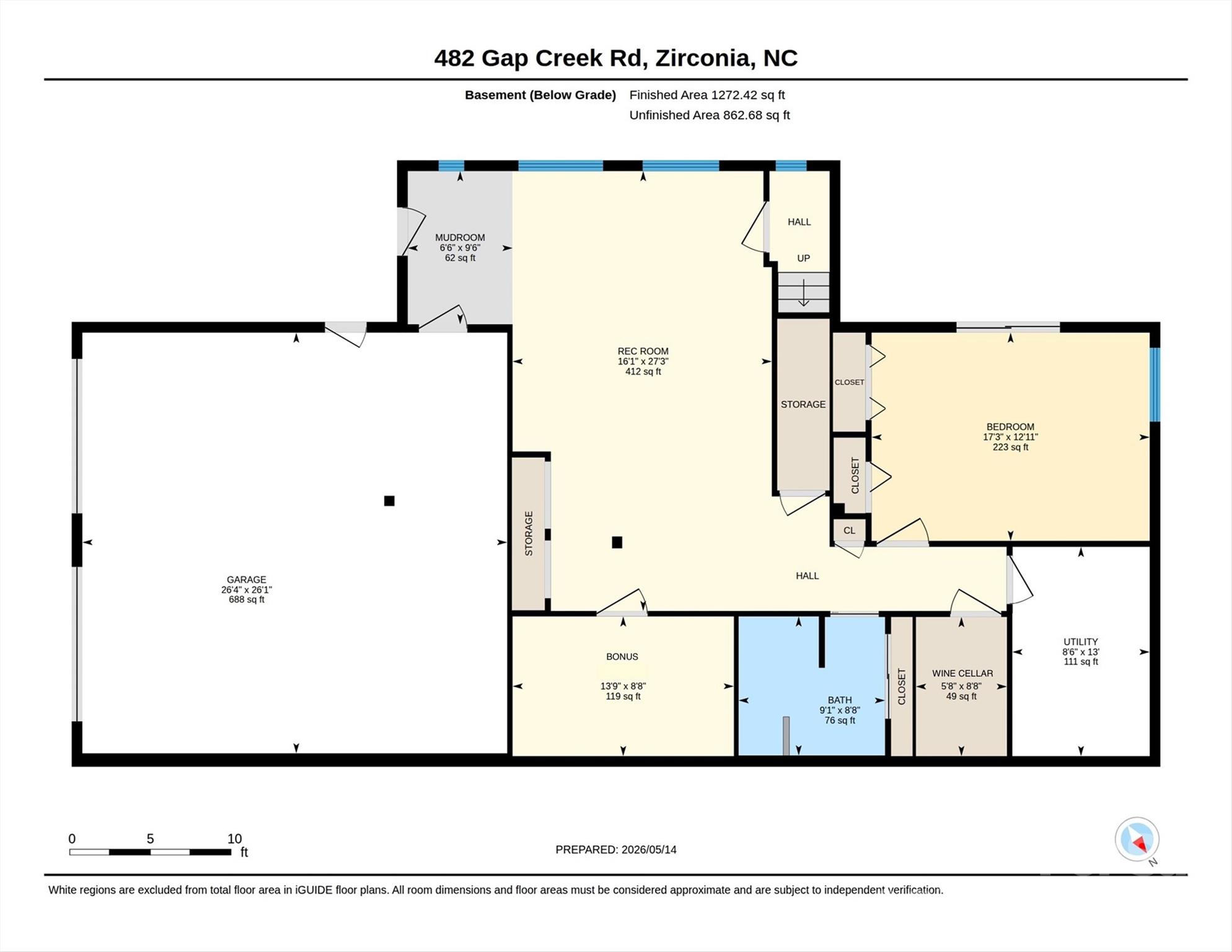 482 Gap Creek Road — Zirconia