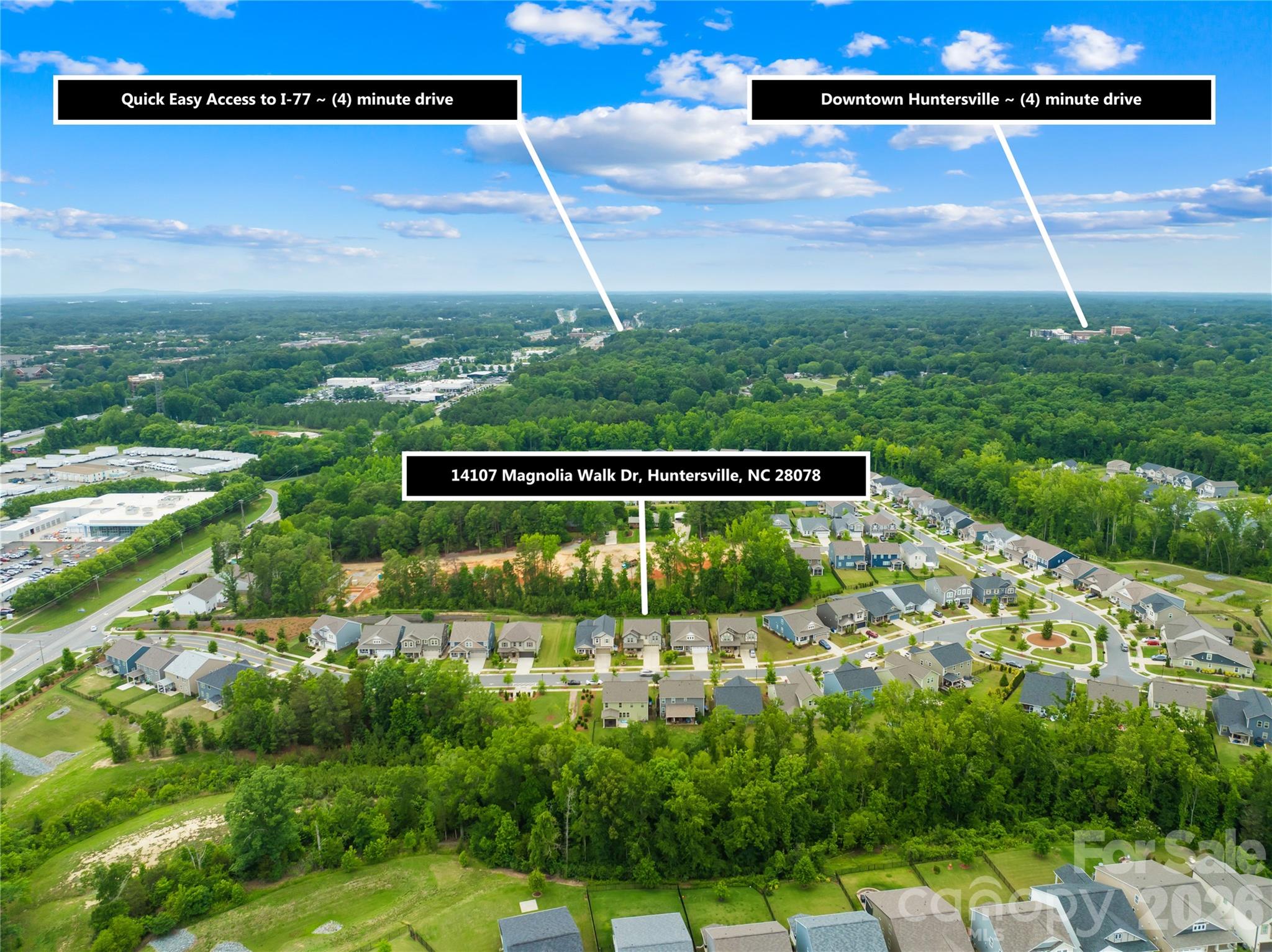 14107 Magnolia Walk Drive — Huntersville