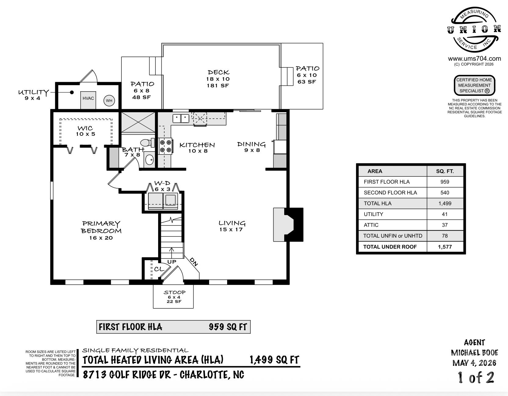 8713 Golf Ridge Drive — Charlotte