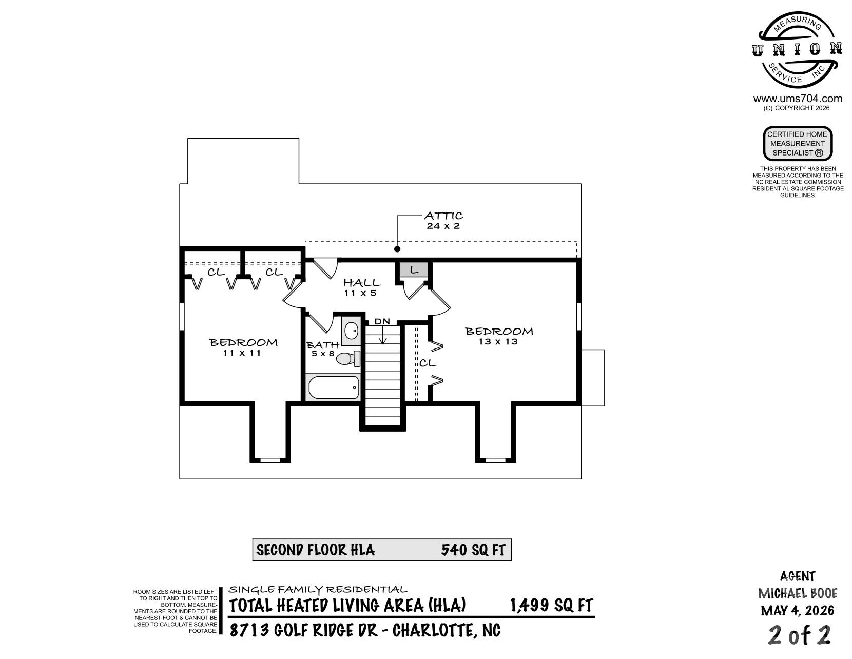 8713 Golf Ridge Drive — Charlotte