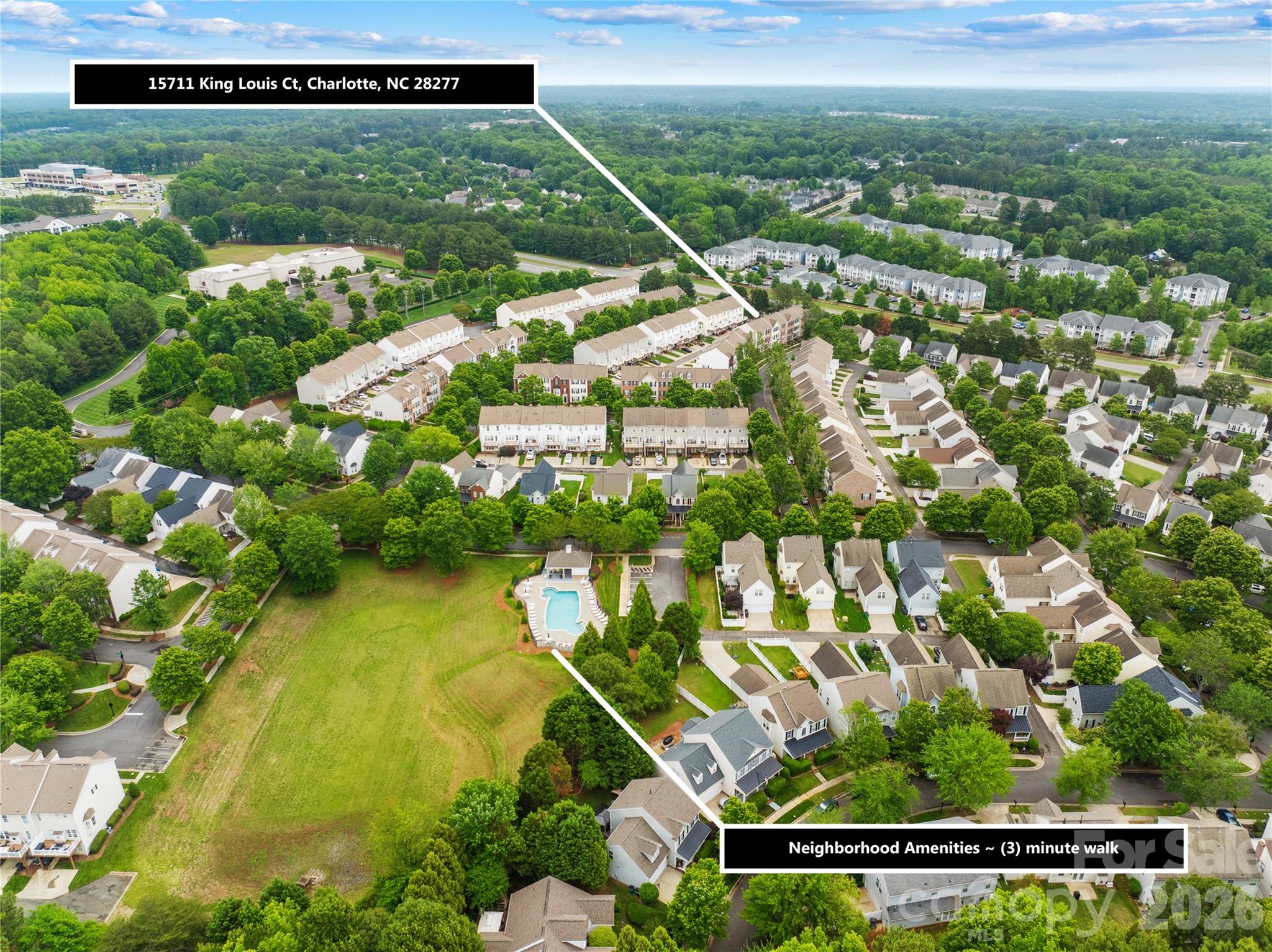 15711 King Louis Court — Charlotte
