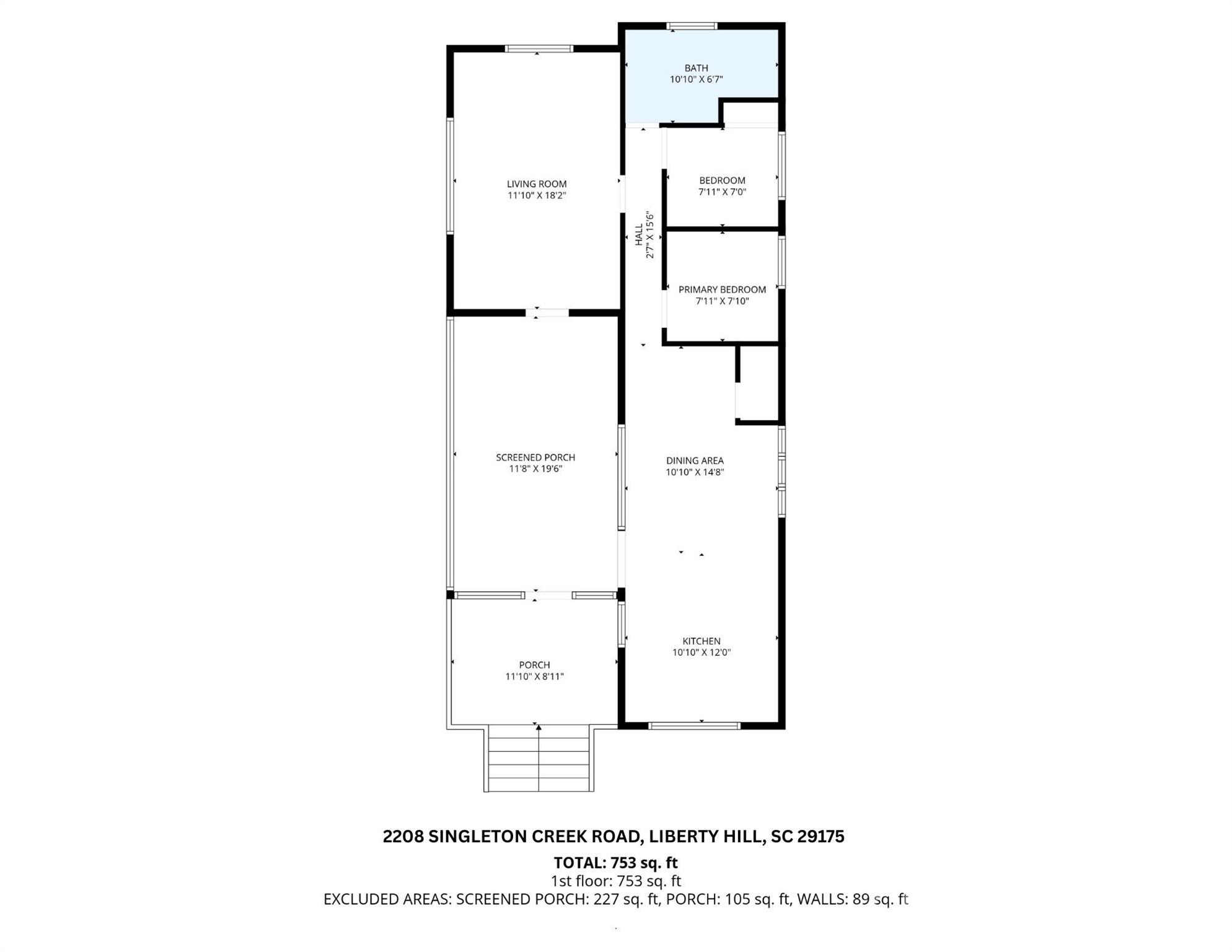 2208 Singleton Creek Road — Liberty Hill