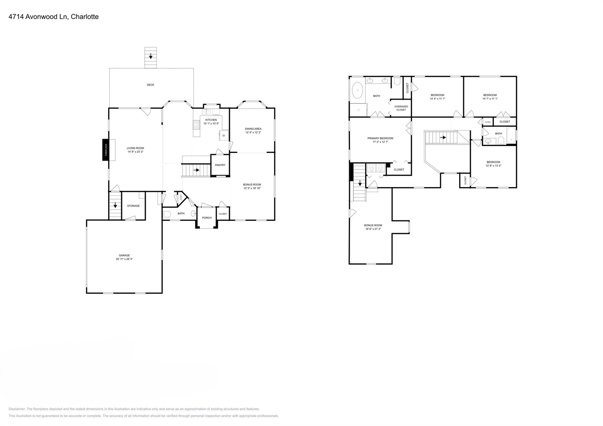 4714 Avonwood Lane — Charlotte