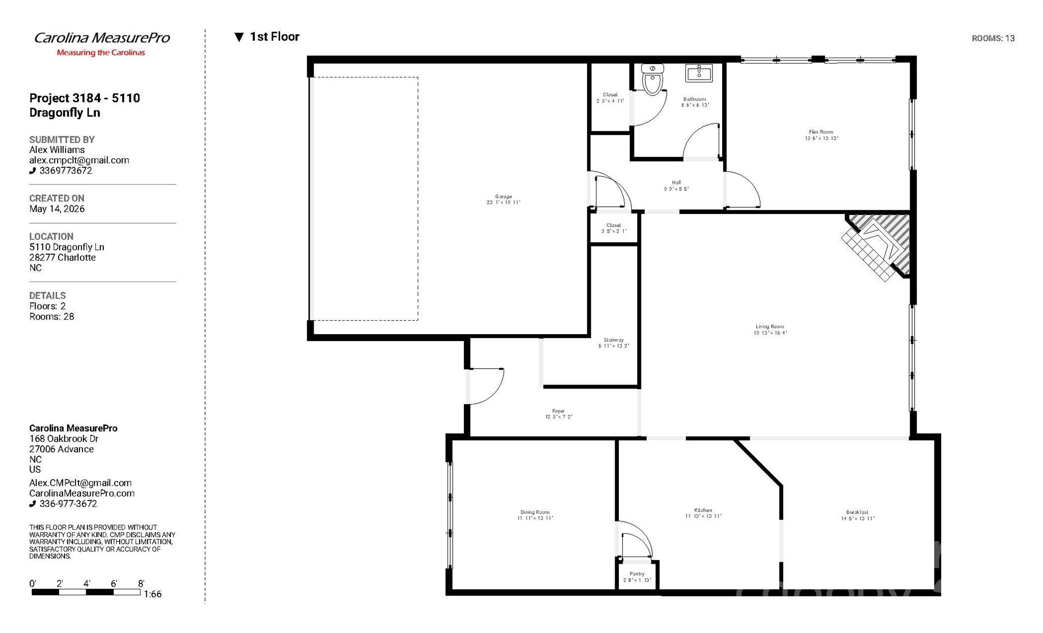 5110 Dragonfly Lane — Charlotte